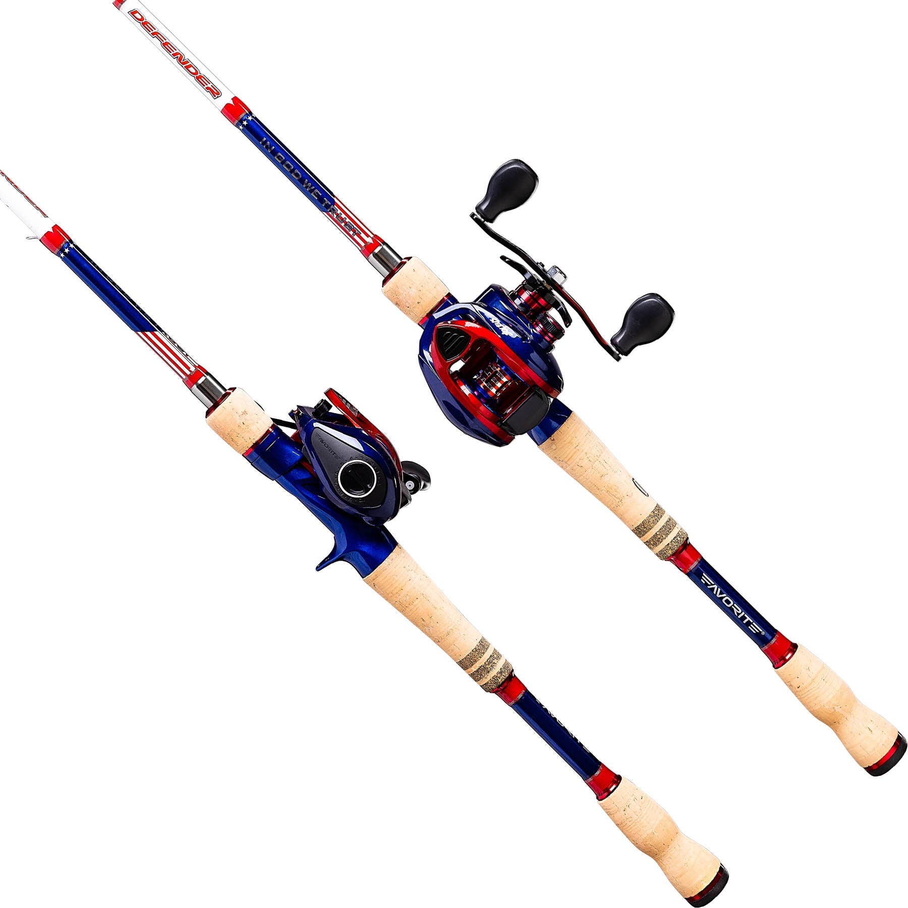 Defender Rod and Reel Casting Combo – Favorite Fishing