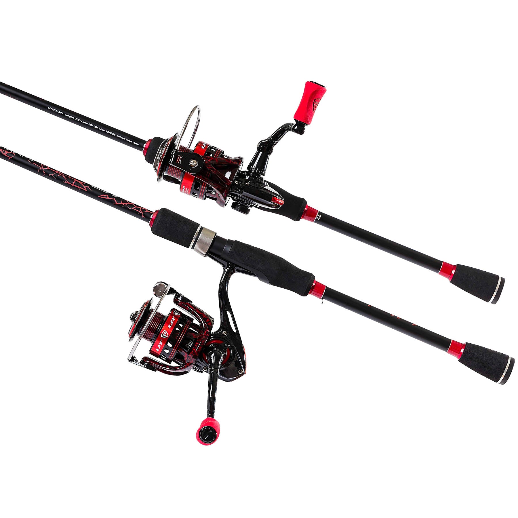 Spincast rod and reel combo will separate - sporting goods - by