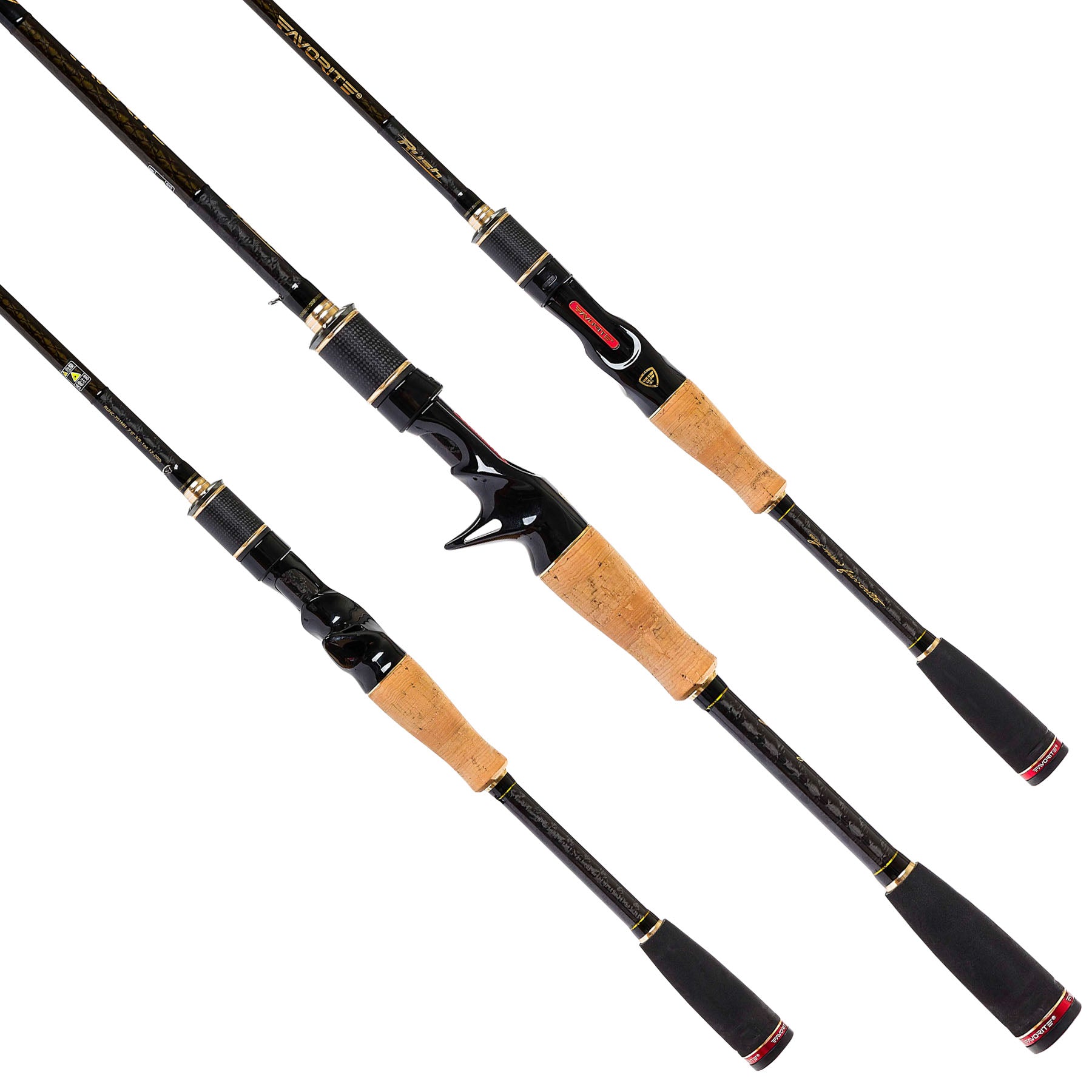 Favorite RUHC-661M Rush Casting Rod