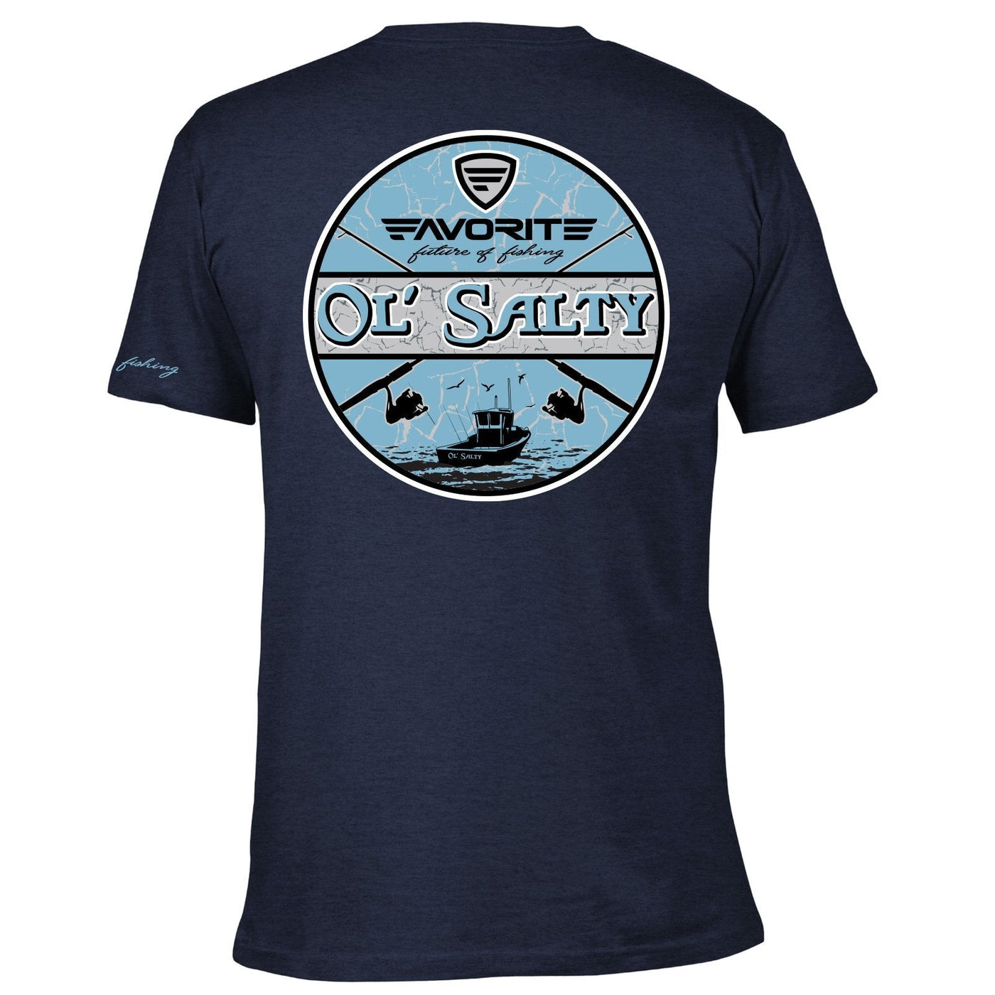 Ol Salty T-Shirt Favorite Fishing
