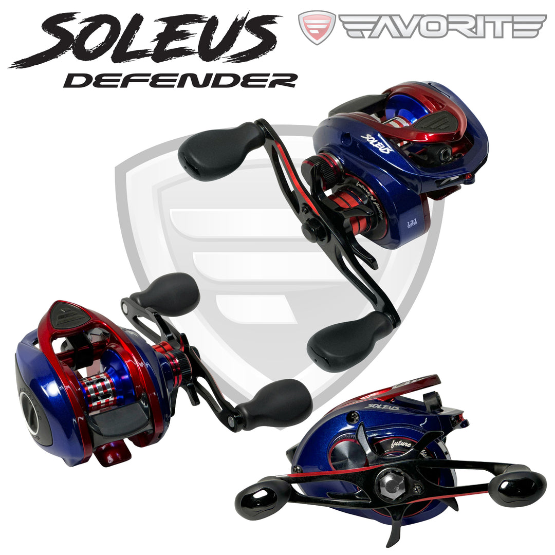 favorite fishing usa defender spinning combo Ice 26"-28" magnetic braking Defender Spinning Combo One