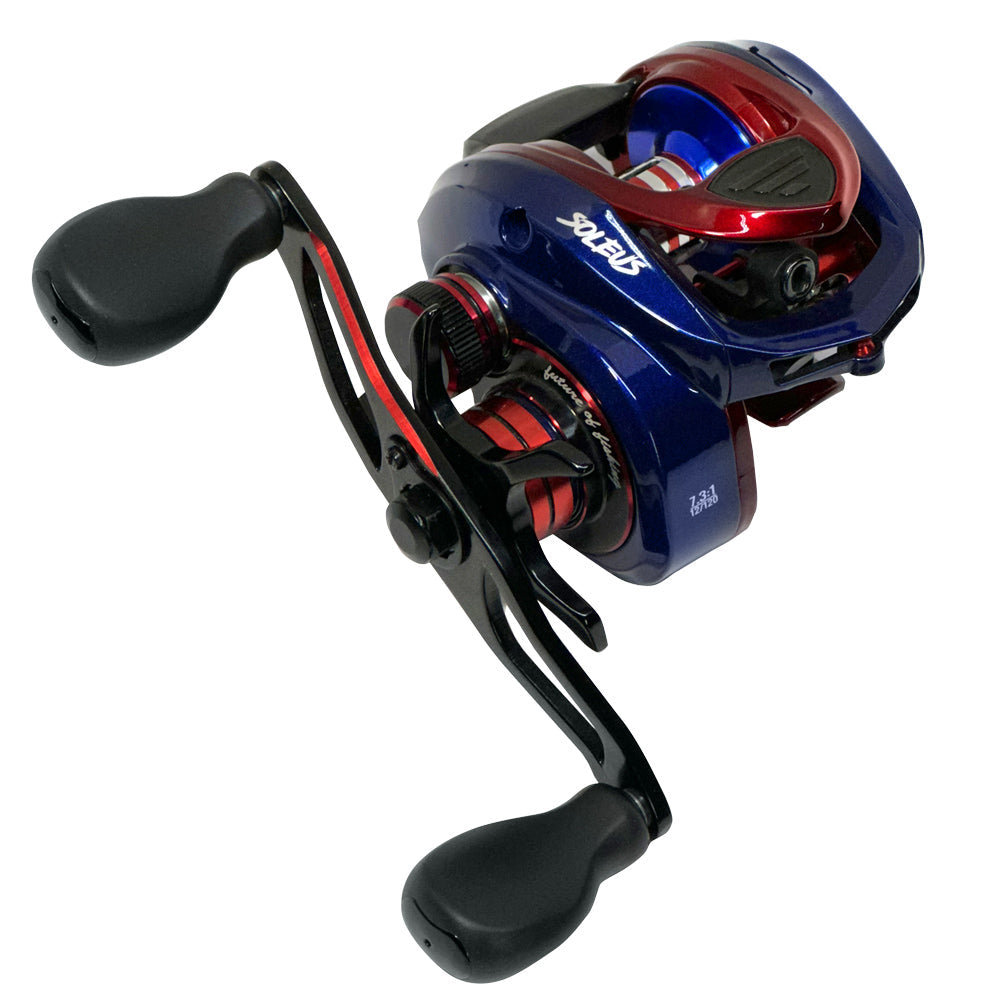 defender fishing reel Defender Soleus Casting Reel Defender (right) 7.3:1