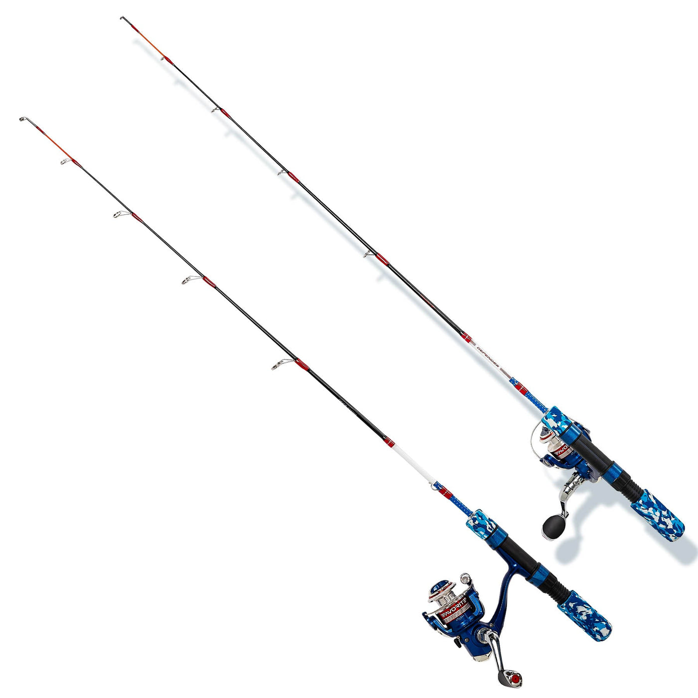 Ice fishing rods with reels up to 30, ice