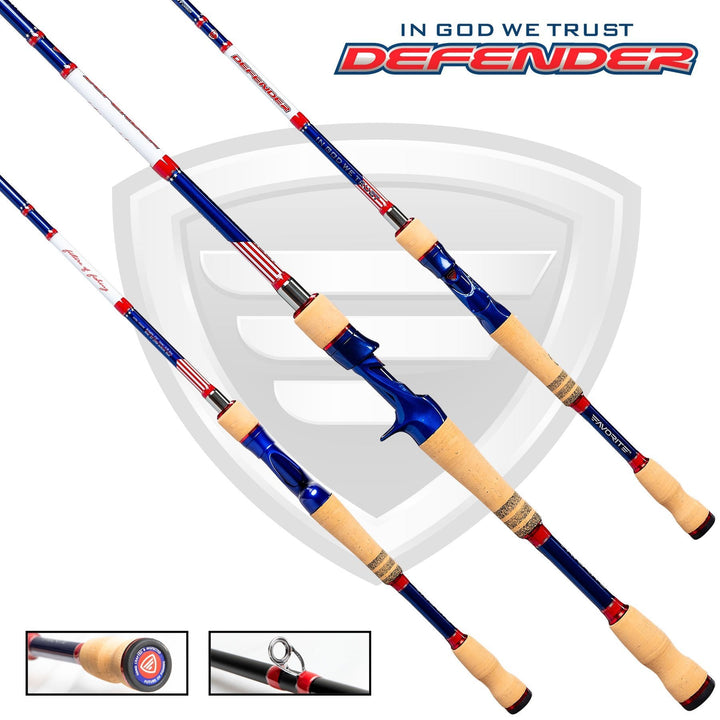favorite defender spinning combo Defender Casting Rod