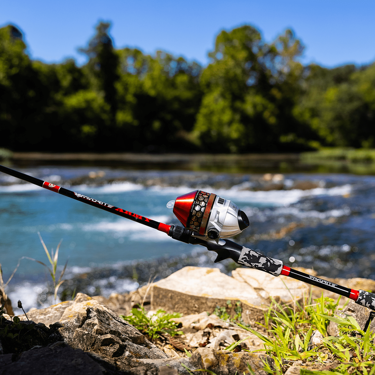 army fishing reel Favorite Army Spincast Combo, 2pc