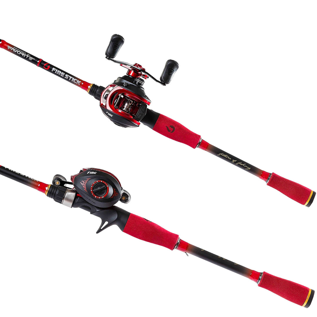 best fishing pole in fire red Fire Casting Combo
