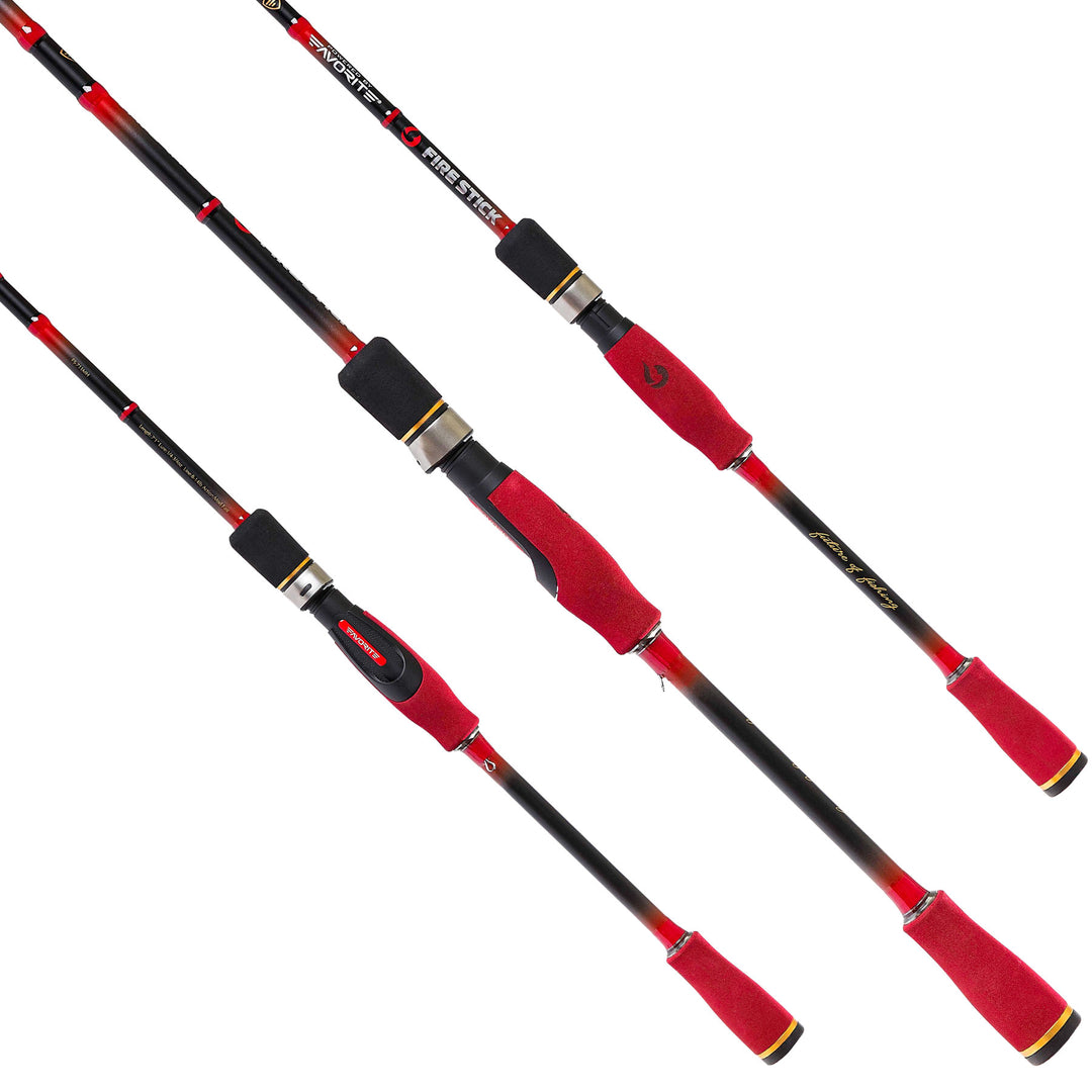 Fire Stick Spinning Rod