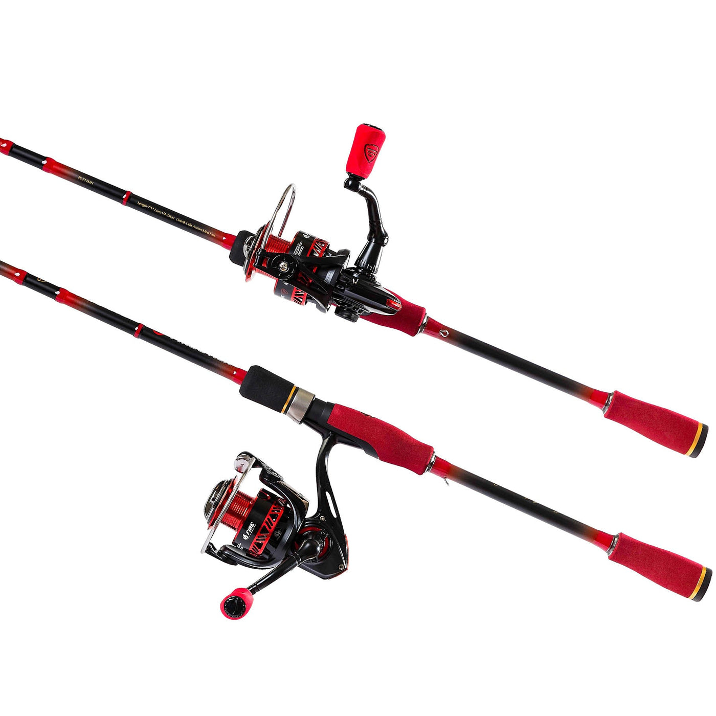  Fishing Rod Combos Spinning Fishing Rods M Power Lure