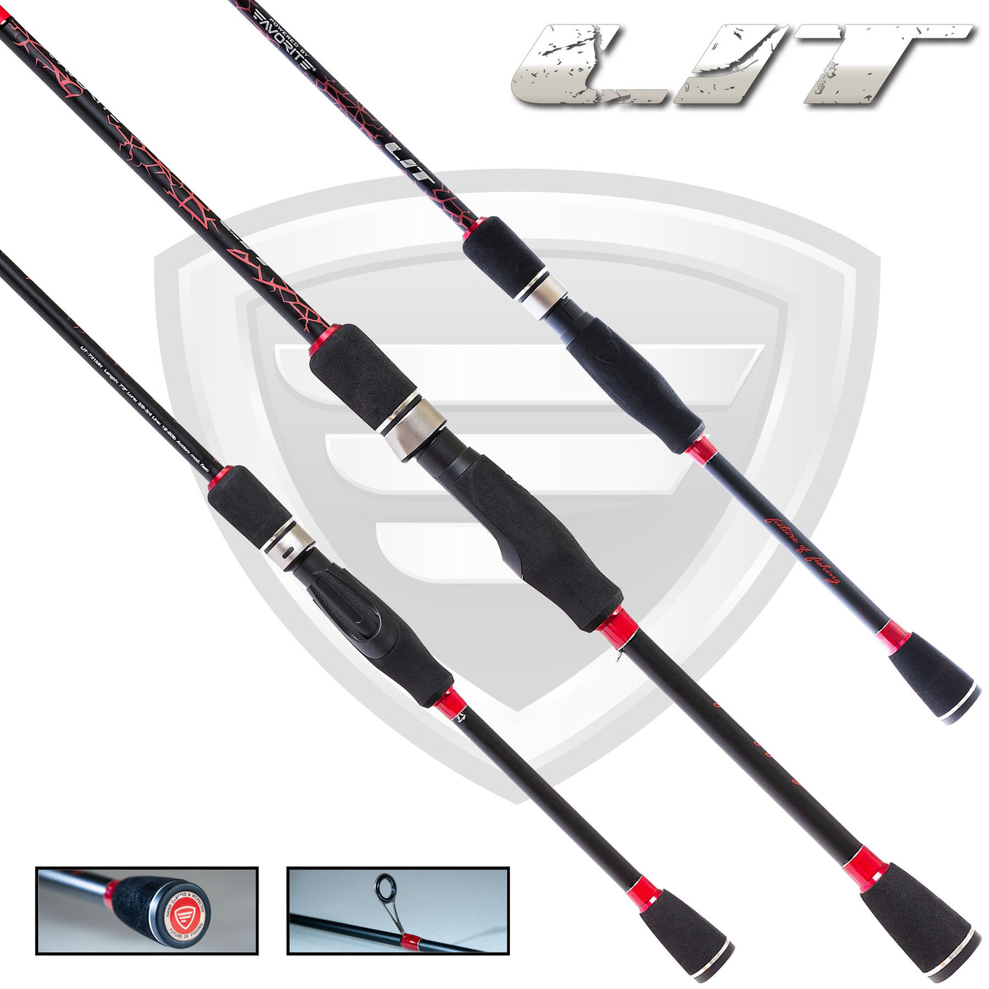  Favorite Fishing Favorite Army Spinning Combo 7'0 (2pc)  ARM702MH20 : Sports & Outdoors