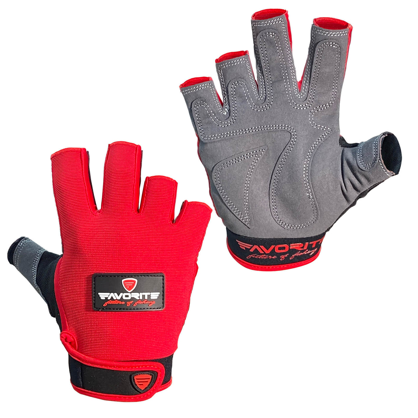 Fishing Gloves | Favorite Fishing Red Patch