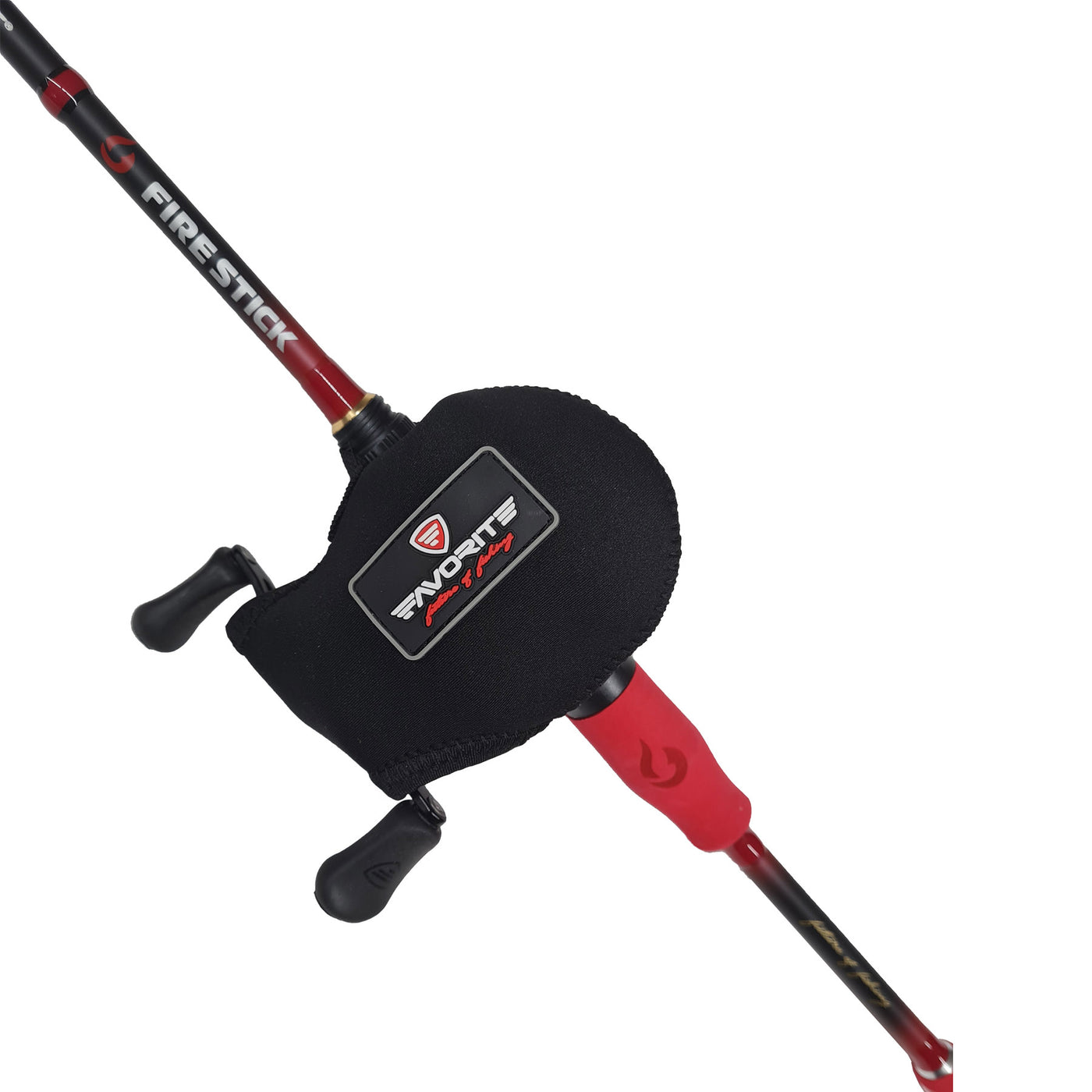 Casting Reel Cover - Favorite Fishing Red / Right