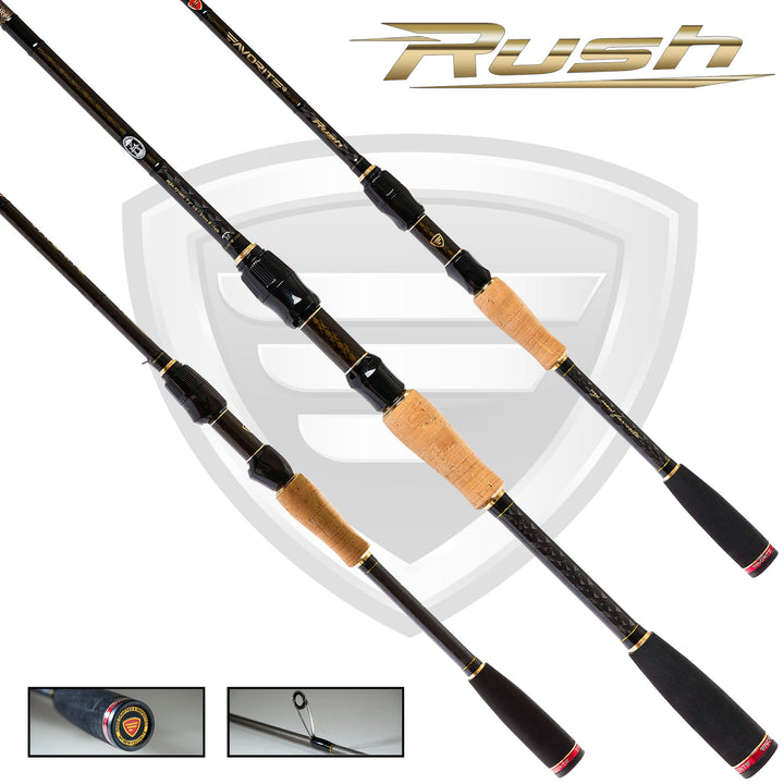 favorite fishing rush spinning reel Favorite RUH-661MH Rush Spinning Rod