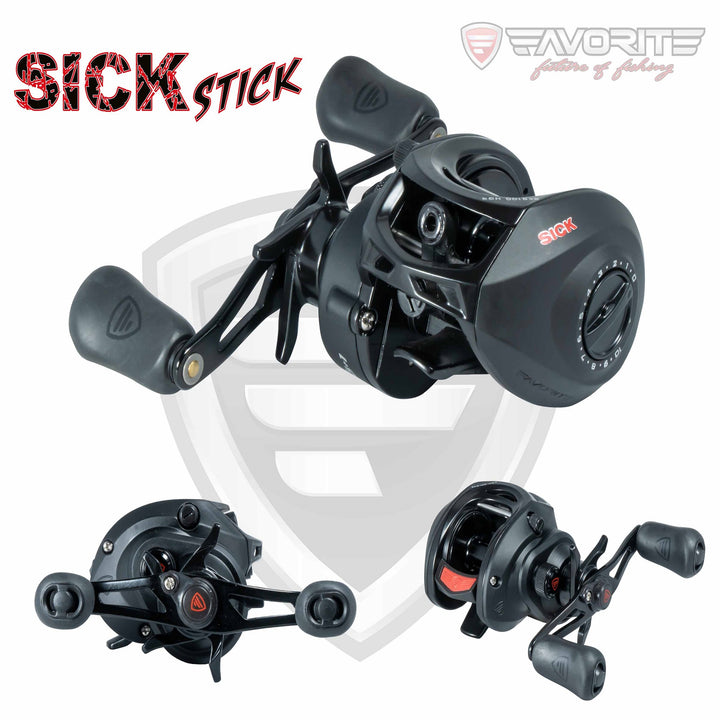 baitcaster reel silhouette Sick Stick Casting Reel