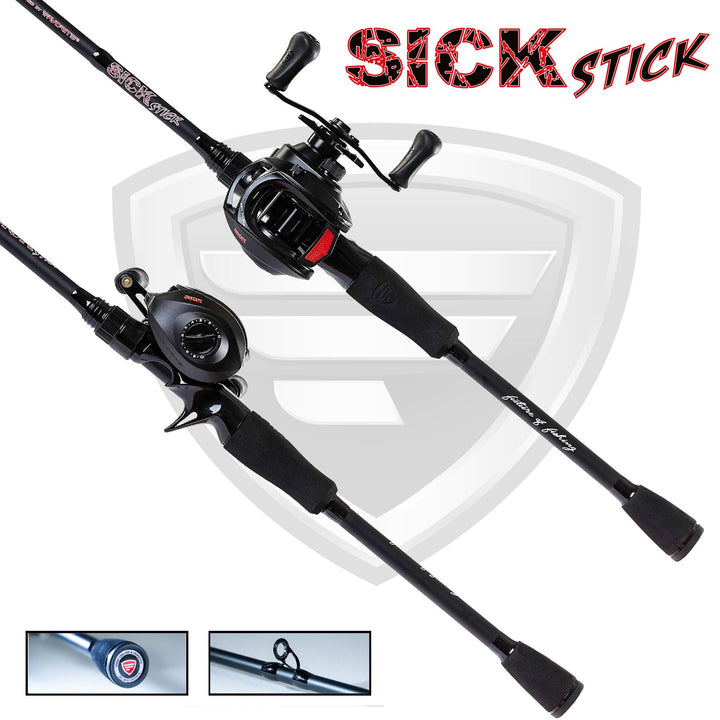 Sick Stick Casting Combo 7'2 Medium heavy Right hand Combo