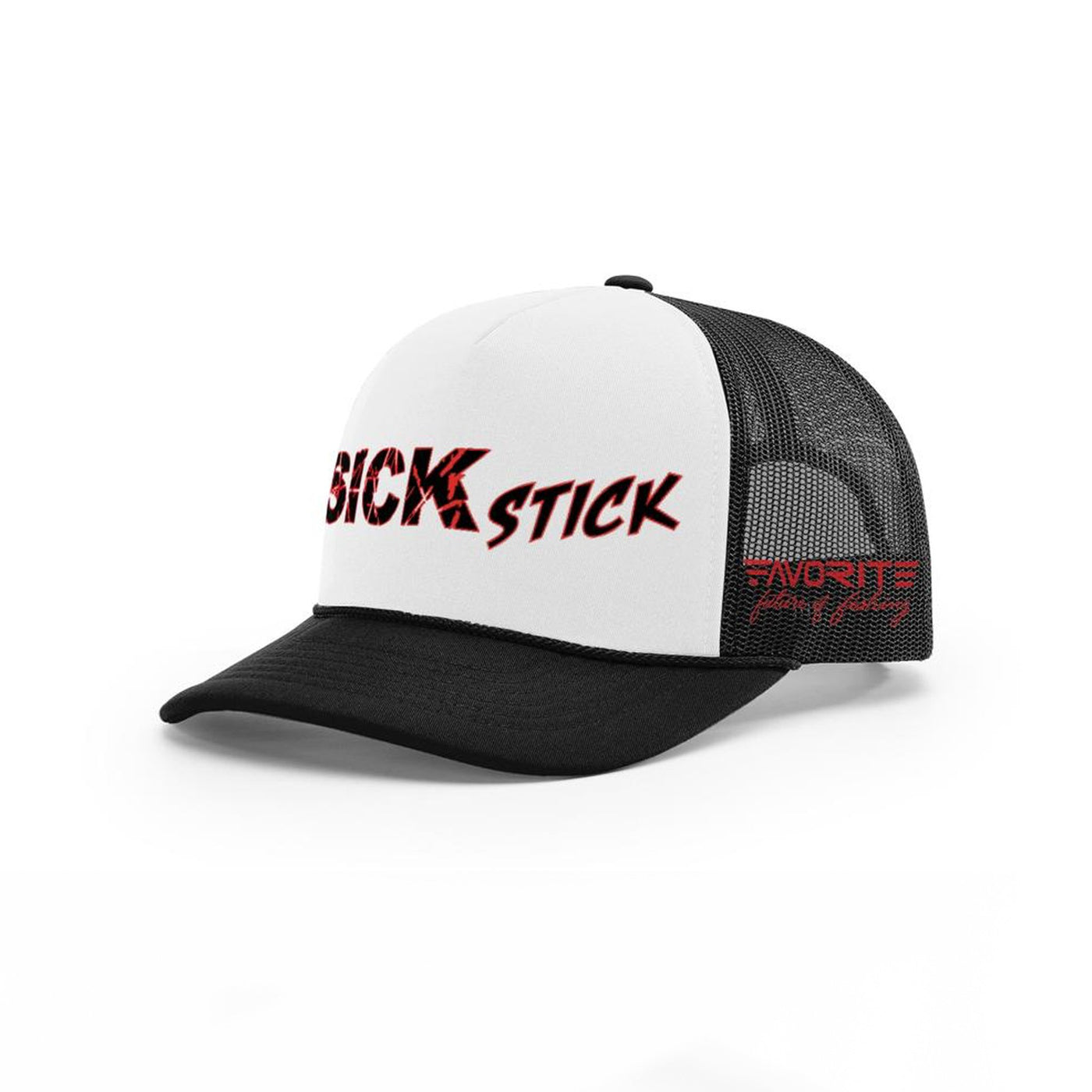 Sick Stick Trucker Hat Favorite Fishing