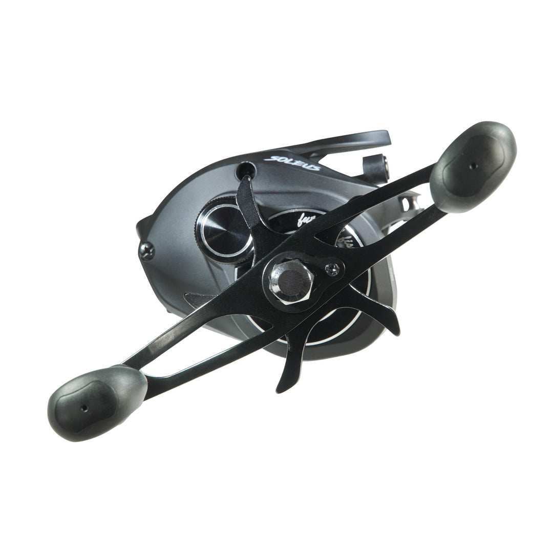 boyes fishing reels Soleus Reel: Favorite USA Red / 7.3:1 / Left