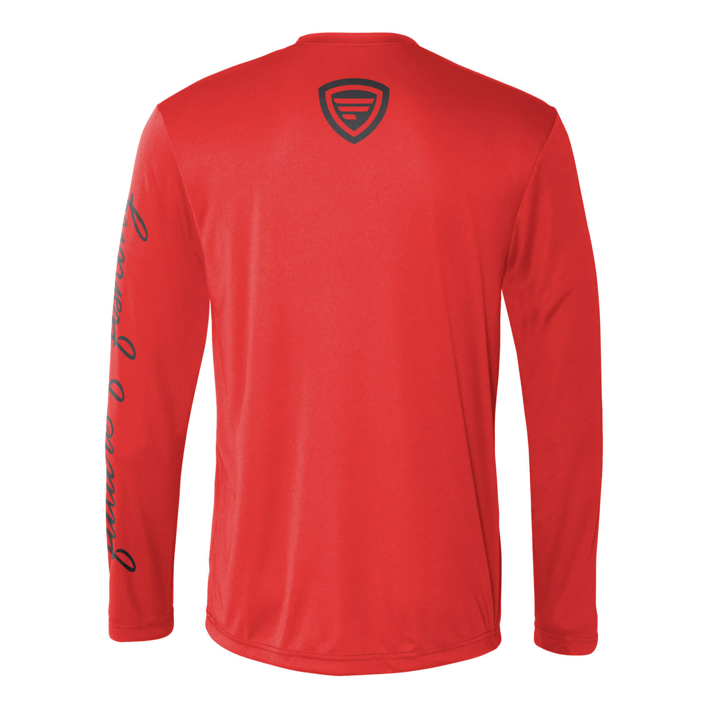 Major League Fishing No Limits Long-Sleeve T-Shirt for Men - Red - S