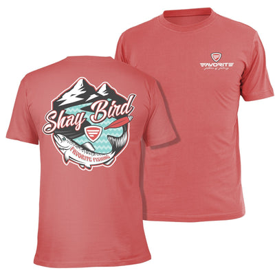 Shay Bird T-Shirt Favorite Fishing