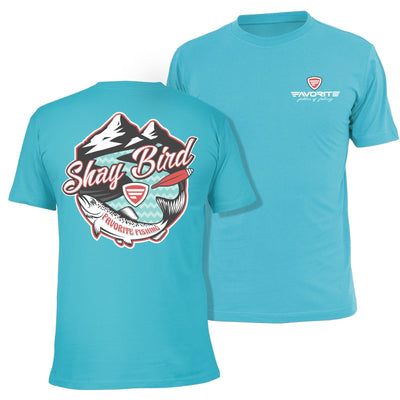 Shay Bird T-Shirt Favorite Fishing