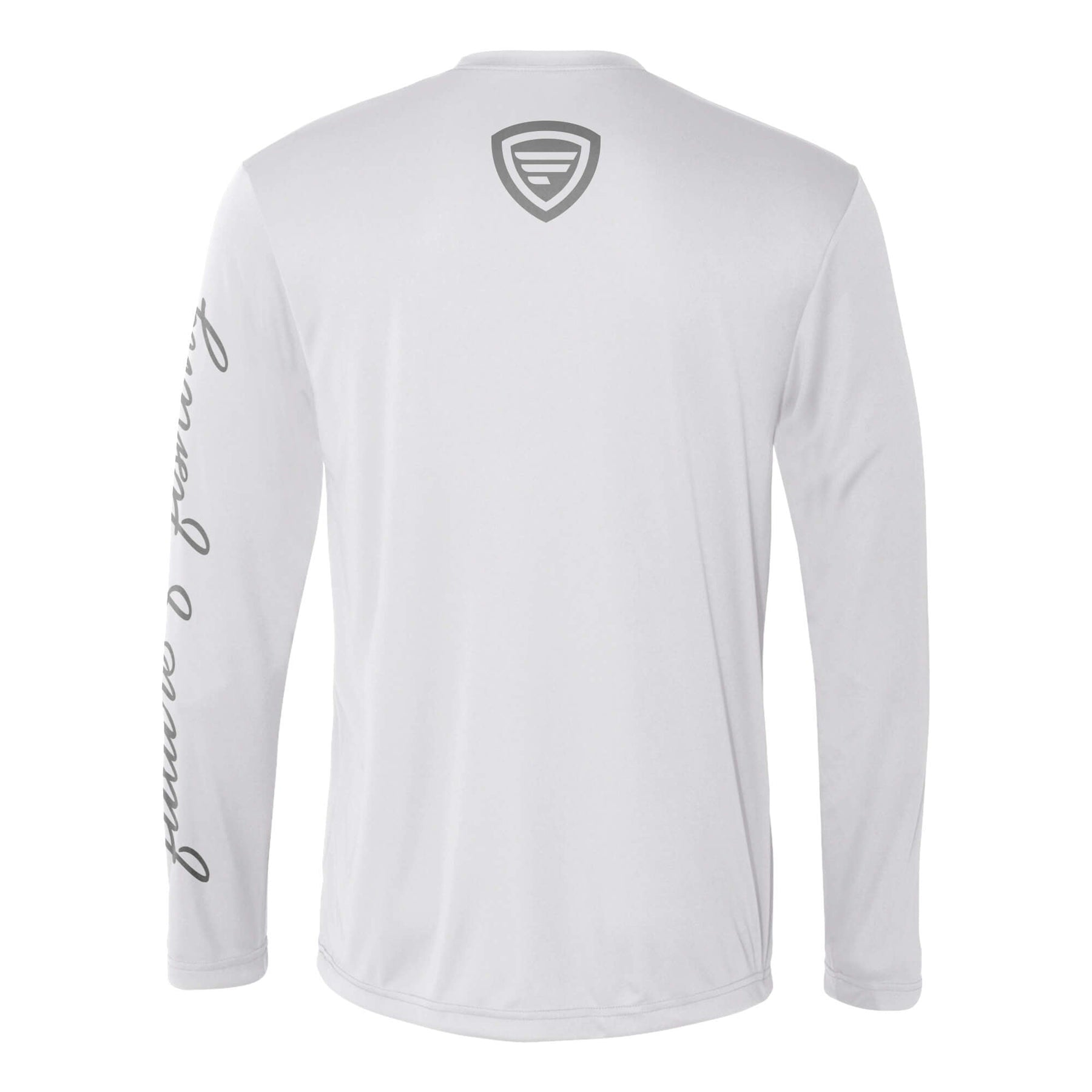 Favorite Fishing Performance Long Sleeve T-Shirt White - Size - 4XL